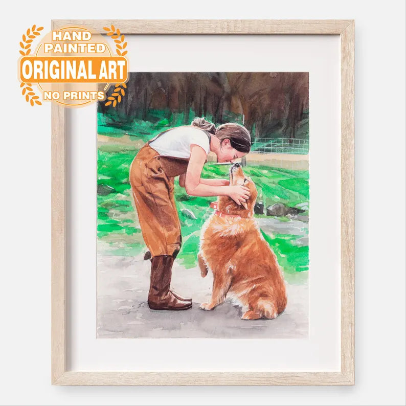 Personalized Portrait with Pet